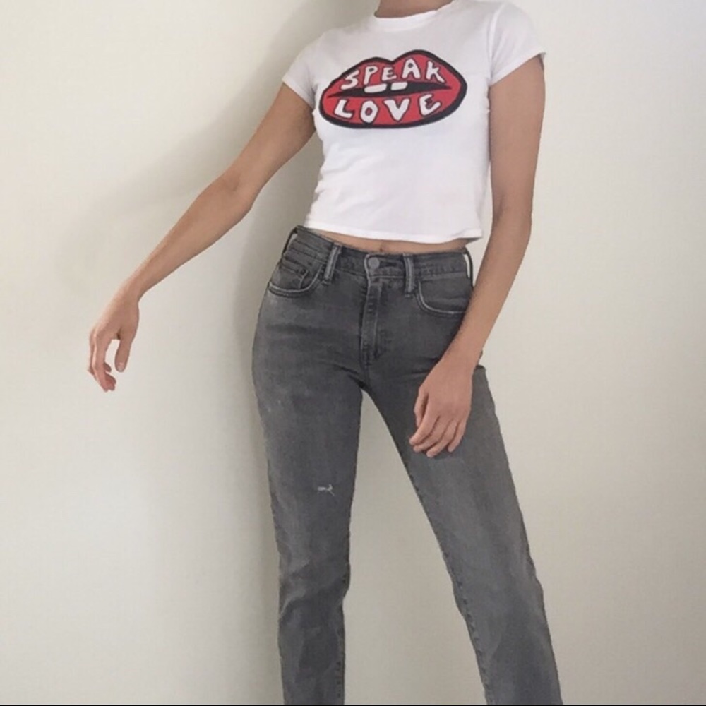 Levis gray jeans